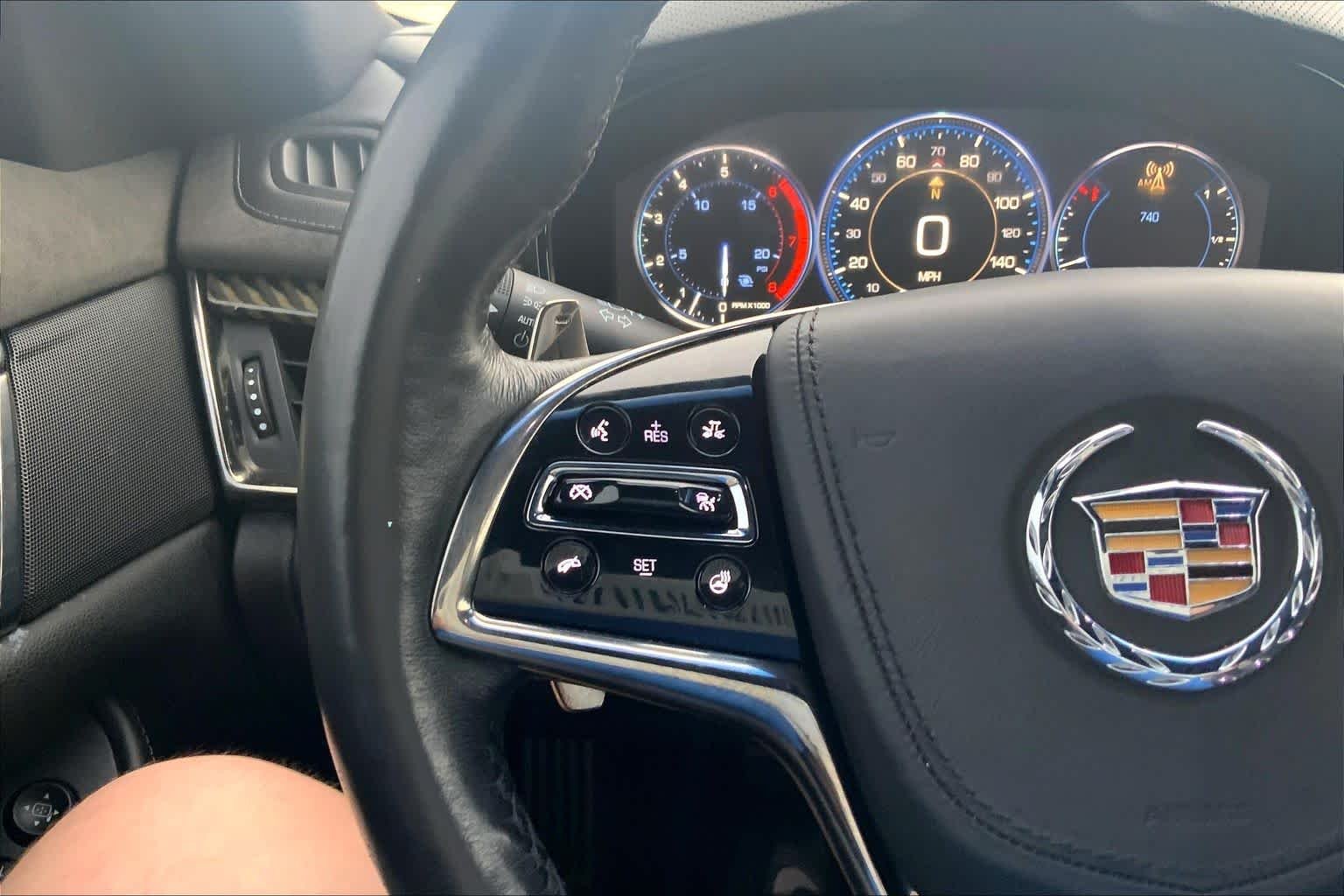 Used 2014 Black Diamond Tricoat Cadillac Vsport Premium RWD image 23