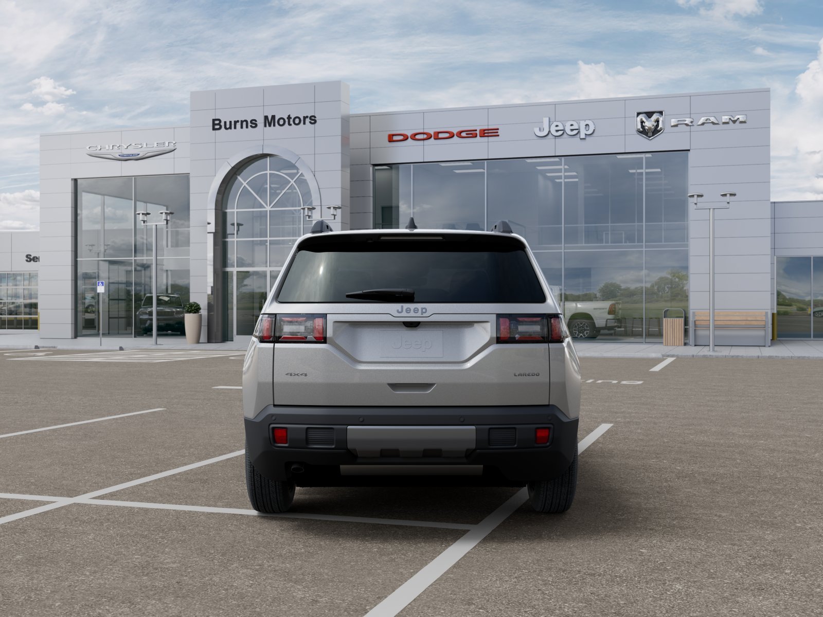 New 2026 Silver Zynith Clear-Coat Exterior Paint Jeep Laredo image 7