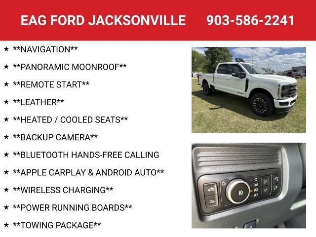 New 2026 Star White Metallic Tri-Coat Ford F-250® Platinum® image 63