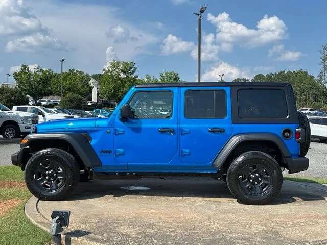 New 2026 Hydro Blue Pearl-Coat Exterior Paint Jeep Sport image 4