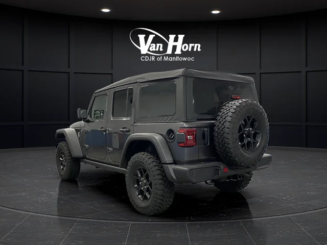 New 2026 Granite Crystal Metallic Clear-Coat Exterior Paint Jeep Willys image 3