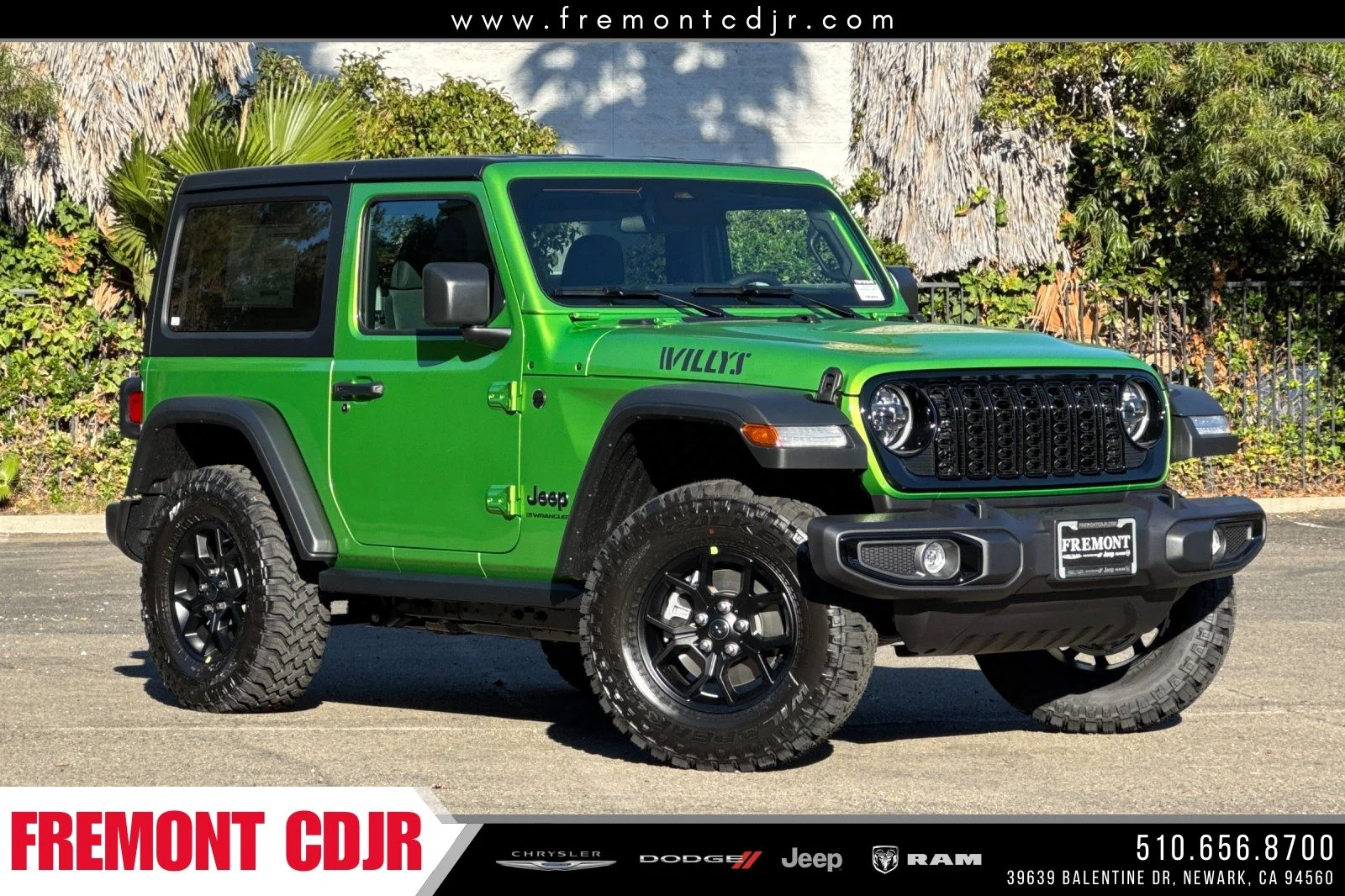 New 2026 Jeep Wrangler Willys 2-door in Ventura #TW193046 | Crown