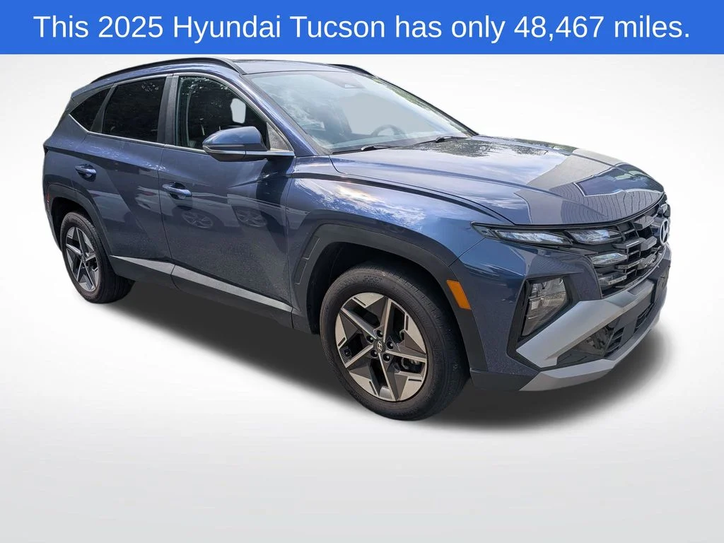 Used 2025 Blue Hyundai SEL Convenience image 1