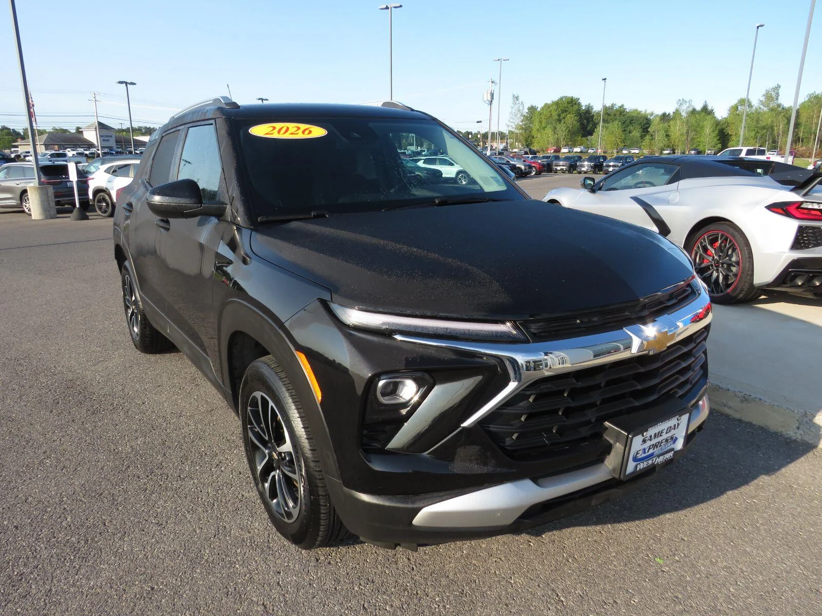 Used 2026 Mosaic Black Metallic Chevrolet LT image 2