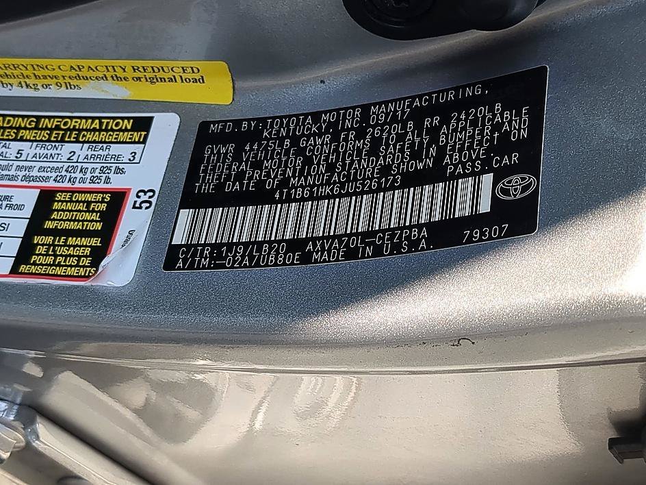Used 2018 Celestial Silver Metallic Toyota XSE image 38