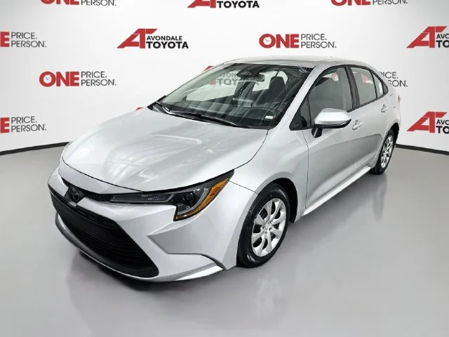 Certified Used 2024 Silver Toyota LE image 4