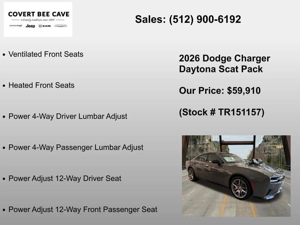 New 2026 Gray Dodge R/T Scat Pack image 24