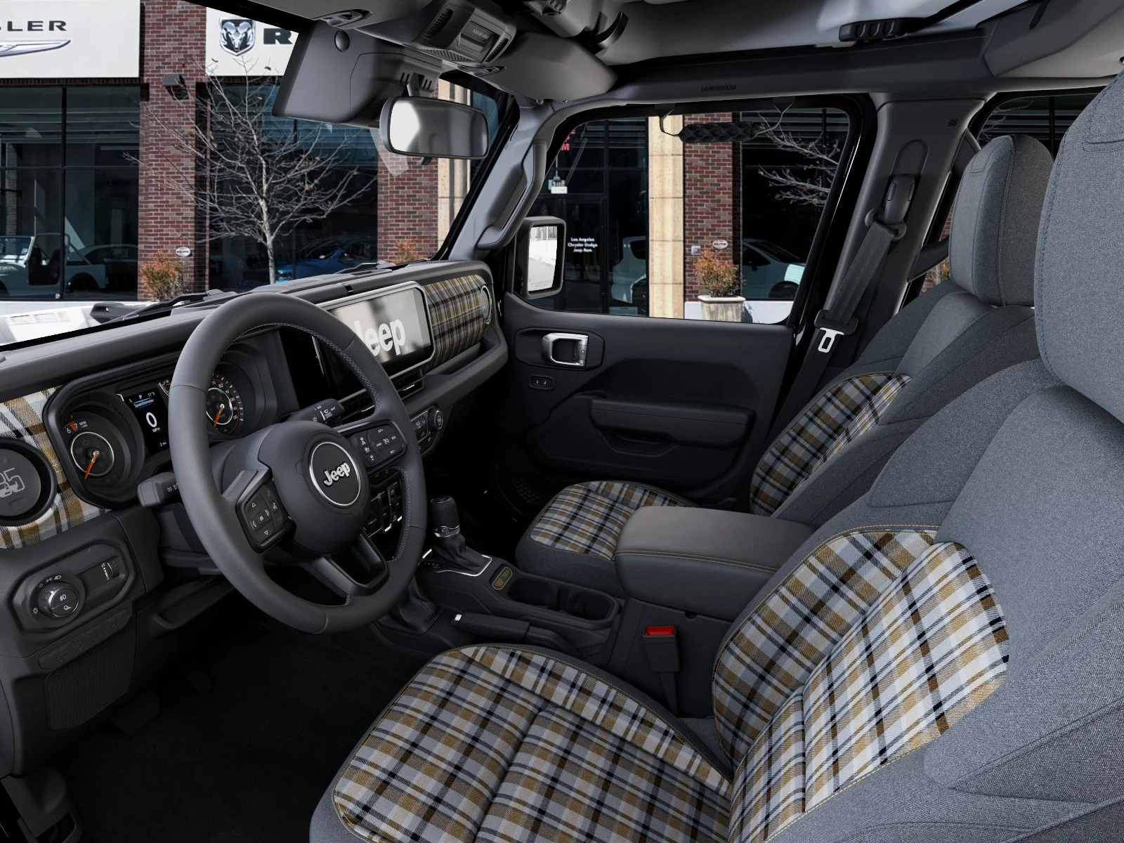 New 2026 Black Clear-Coat Exterior Paint Jeep 85th Anniversary Edition image 48
