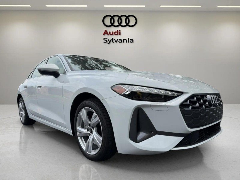 Certified Used 2025 Glacier White Metallic Audi Premium Plus image 1