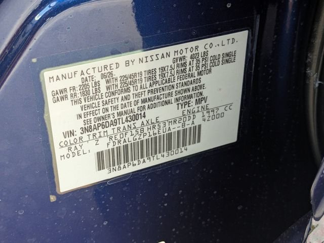 New 2026 Deep Blue Pearl Nissan SR image 27