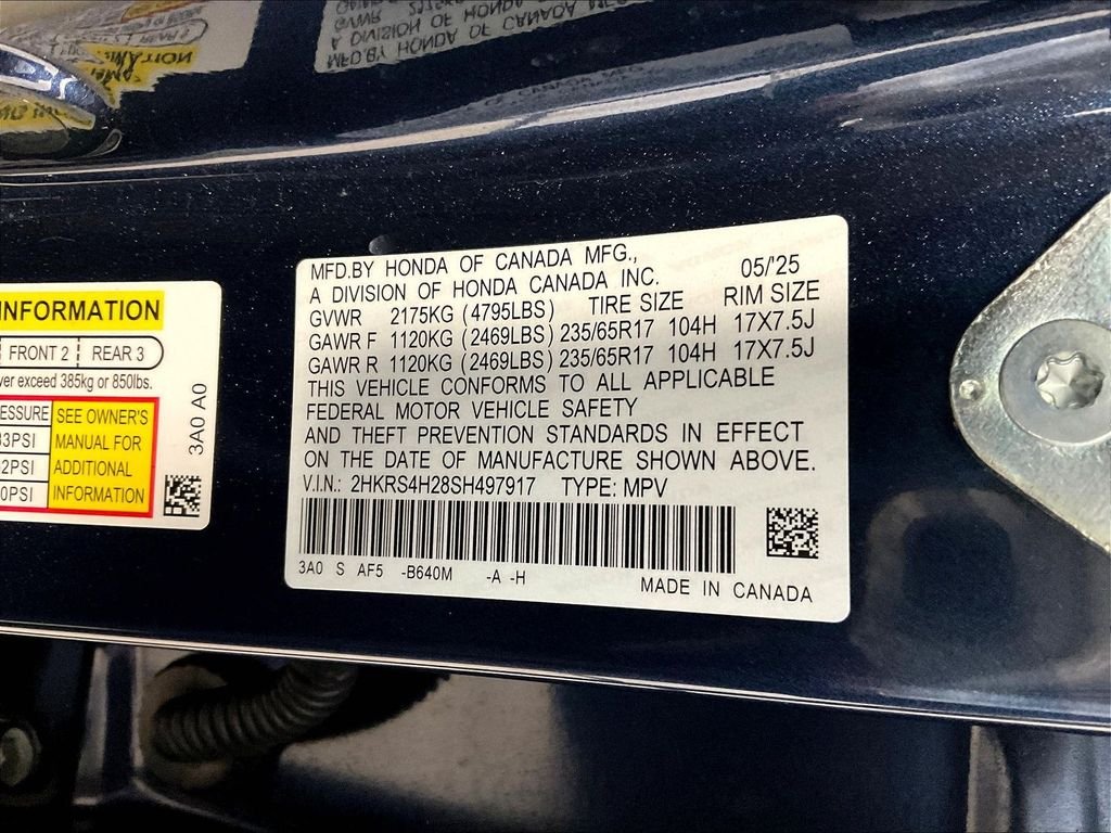Used 2025 Blue Honda LX image 35