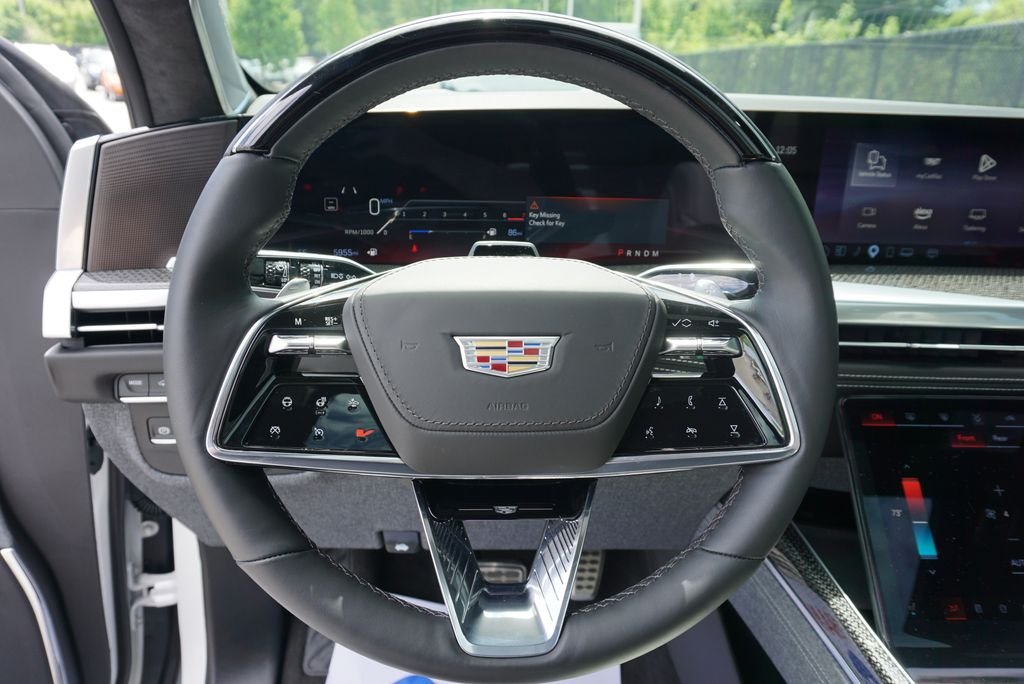 Used 2025 Crystal White Cadillac V-Series image 24