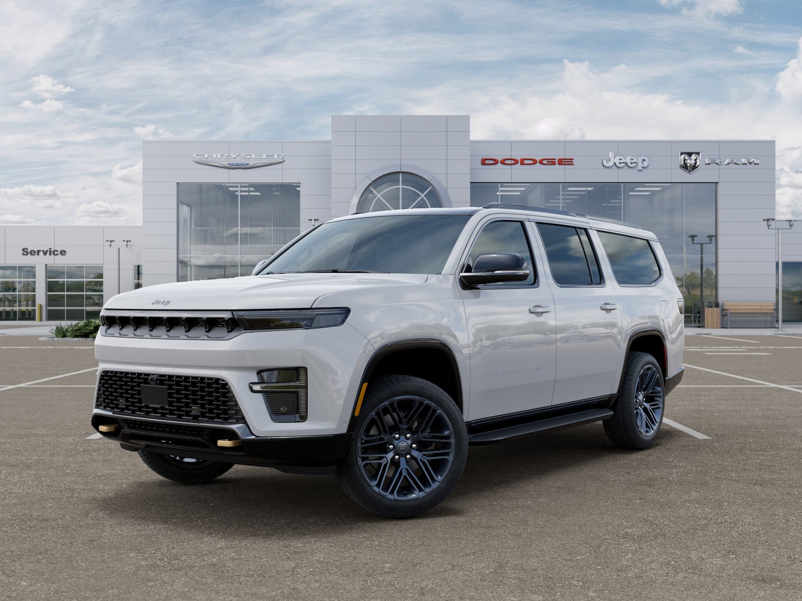New 2026 Bright White Clear-Coat Exterior Paint Jeep  image 7