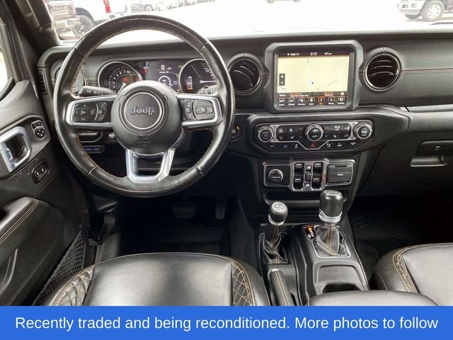 Used 2021 Gray Jeep Unlimited Sahara 4xe image 14