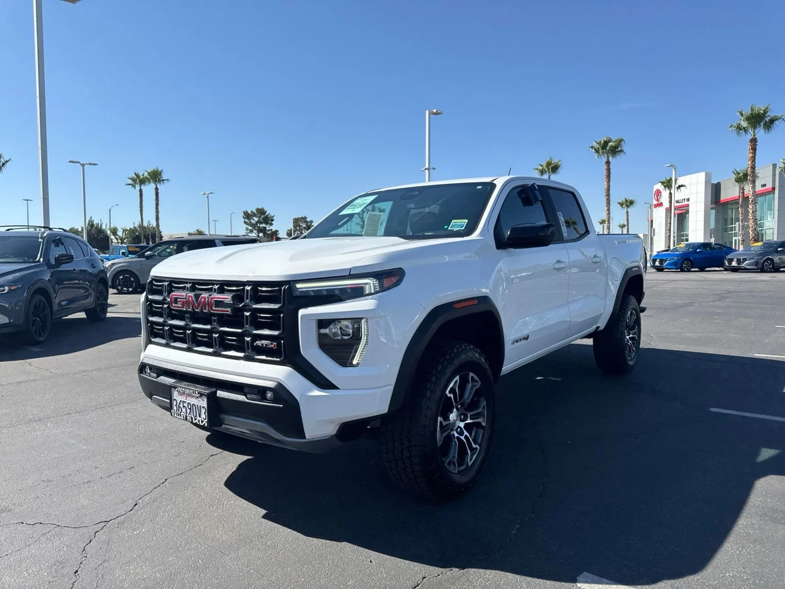 Used 2023 Summit White GMC AT4 image 3