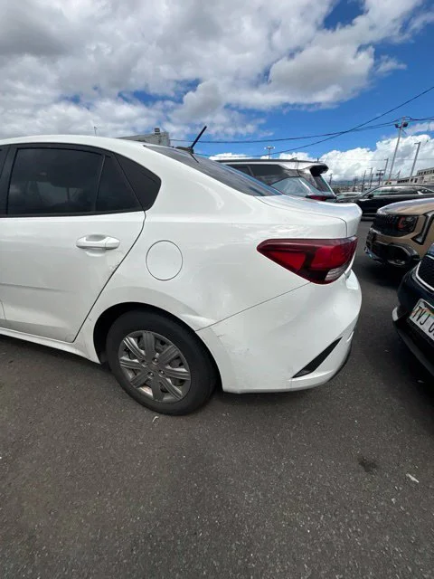 Used 2022 White Kia LX image 2