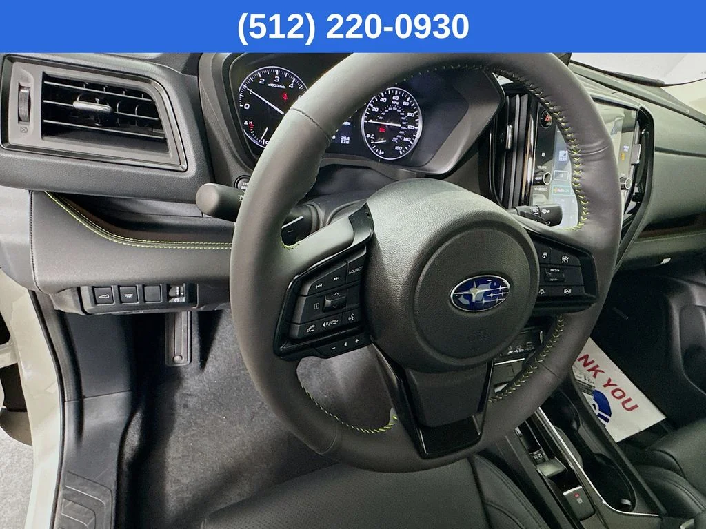 New 2025 White Subaru Onyx Edition Touring image 13