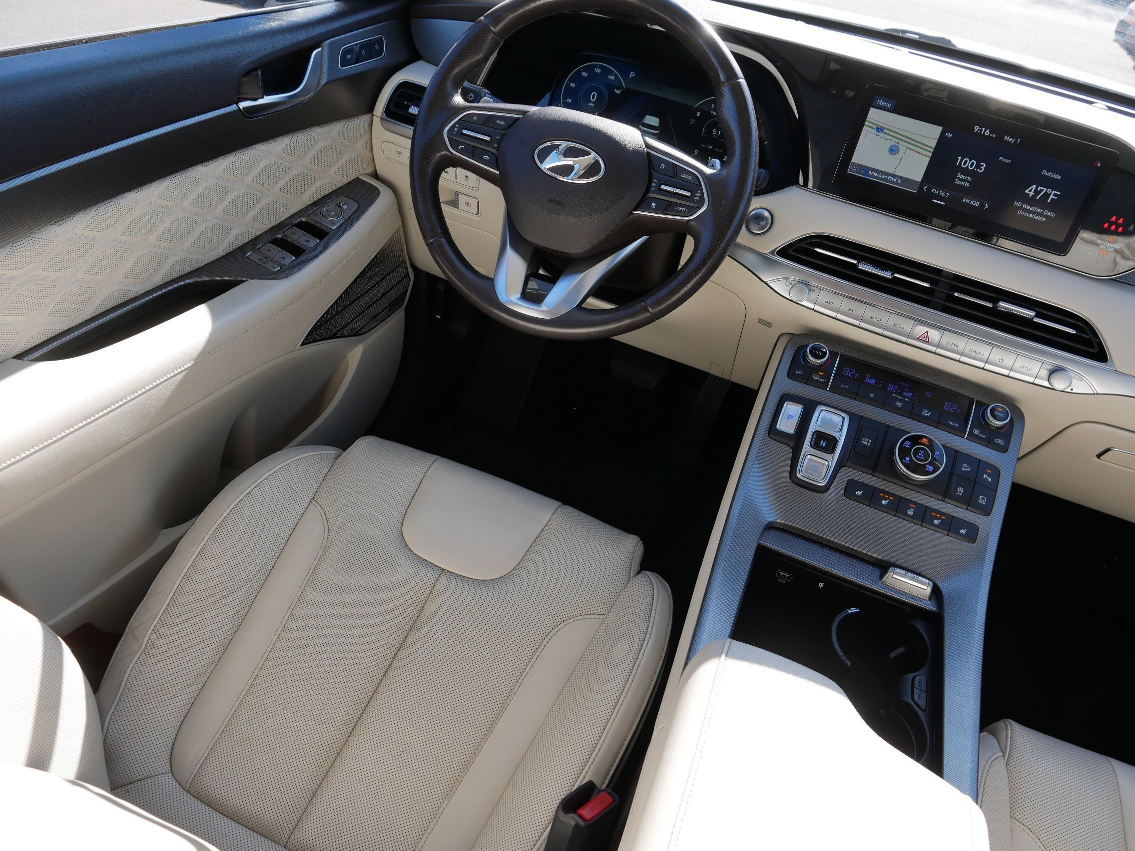 Certified Used 2020 Hyper White Hyundai Limited image 9