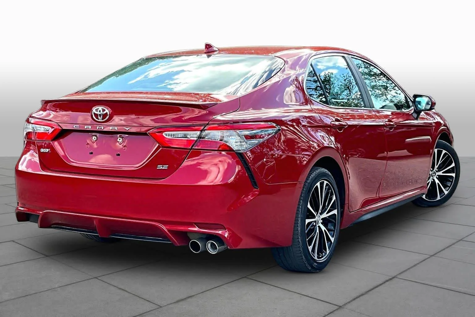 Certified Used 2019 Supersonic Red Toyota SE image 25