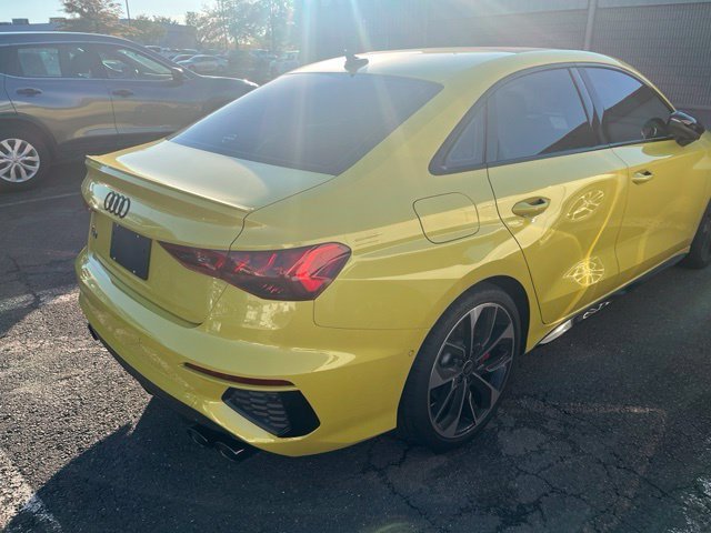 Used 2024 Yellow Audi 2.0T Premium Plus image 2