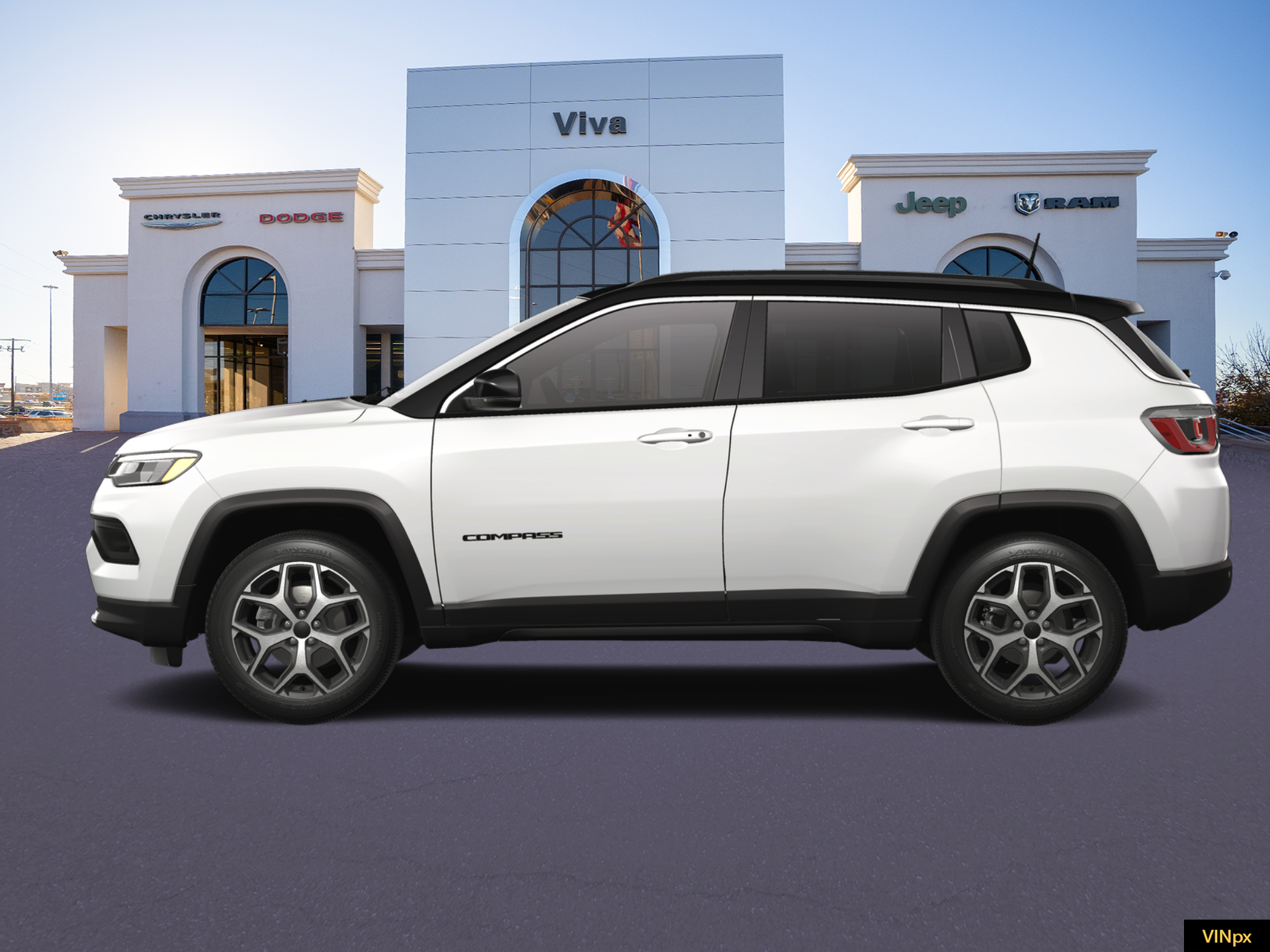 New 2026 Bright White Clear-Coat Exterior Paint Jeep Limited image 3