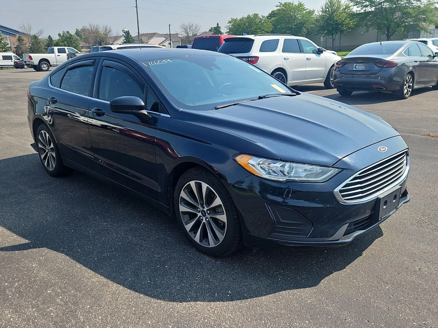 Used 2020 Alto Blue Metallic Tinted Clearcoat Ford SE image 2