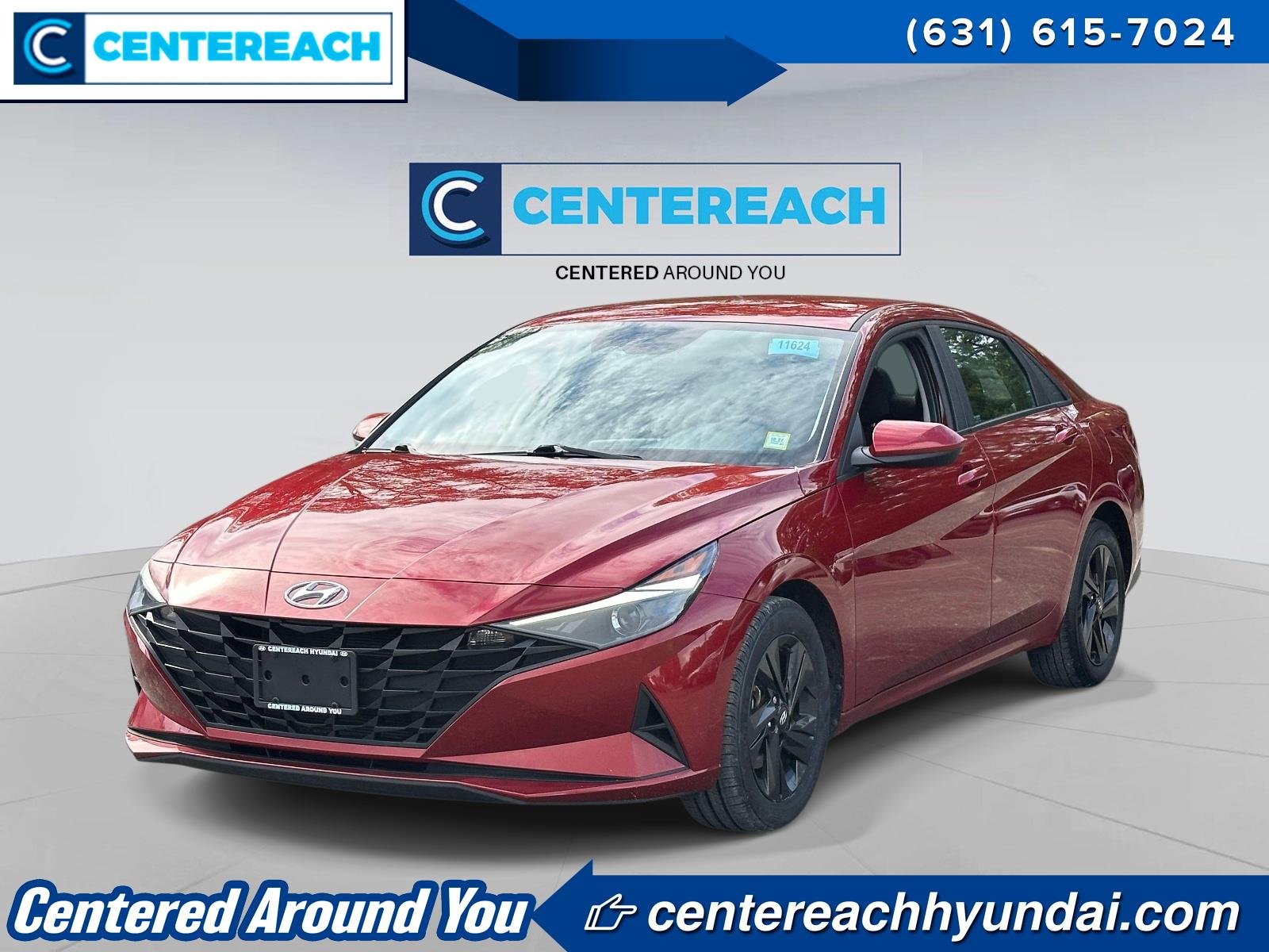 Certified Used 2023 Red Hyundai SEL image 1