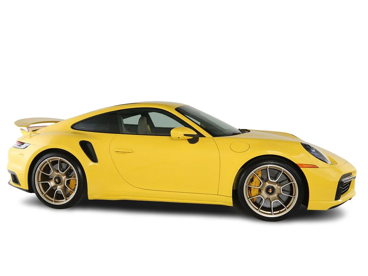 Used 2023 Yellow Porsche Turbo S image 5