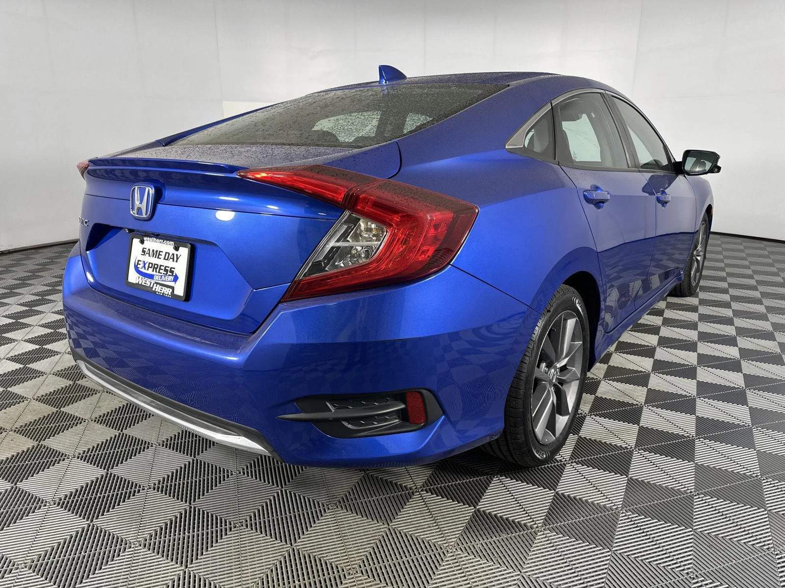Used 2019 Aegean Blue Metallic Honda EX image 7