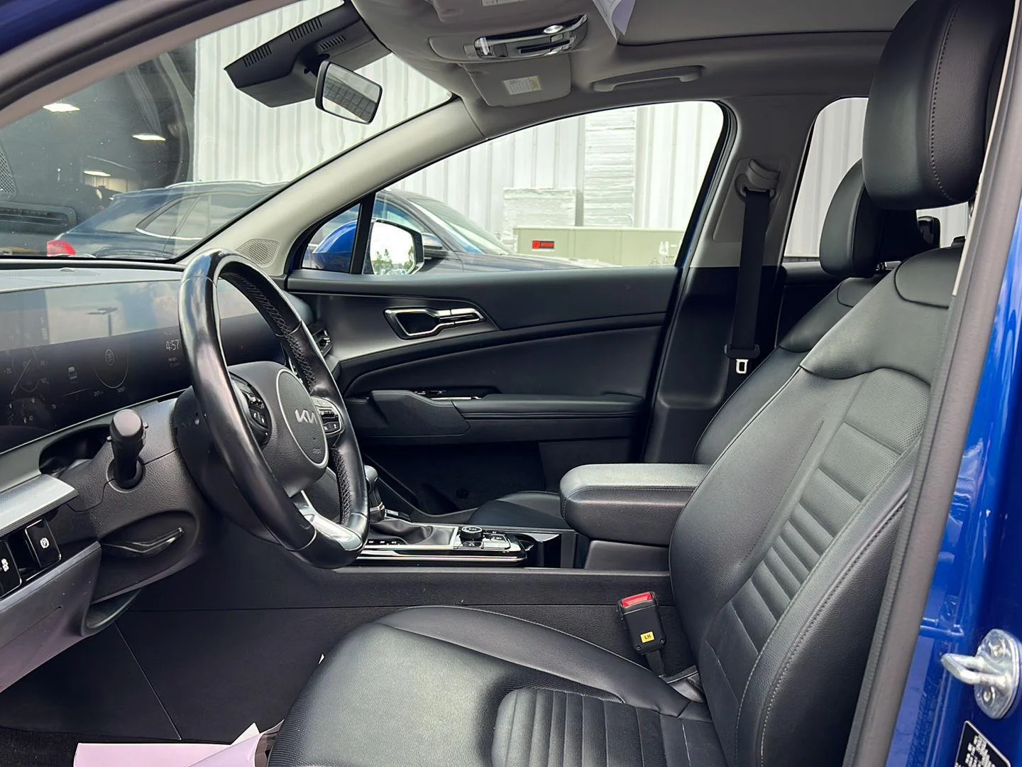 Used 2023 Sapphire Blue Kia SX-Prestige image 4