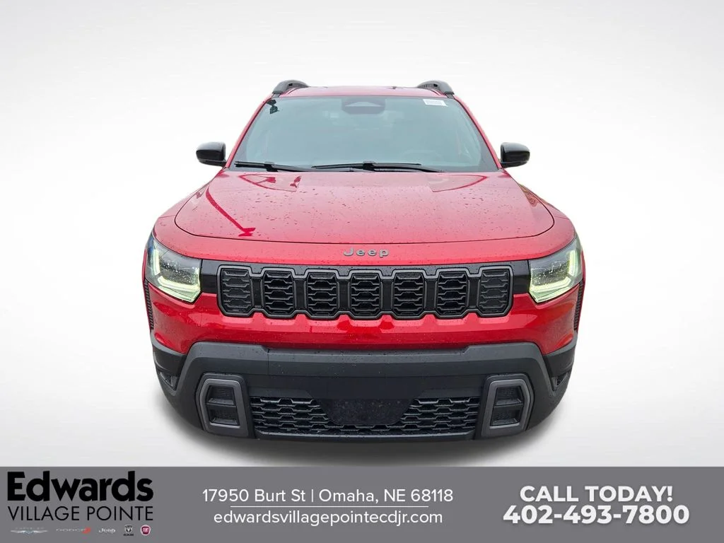 New 2026 Red Hot Pearl-Coat Exterior Paint Jeep Limited image 8