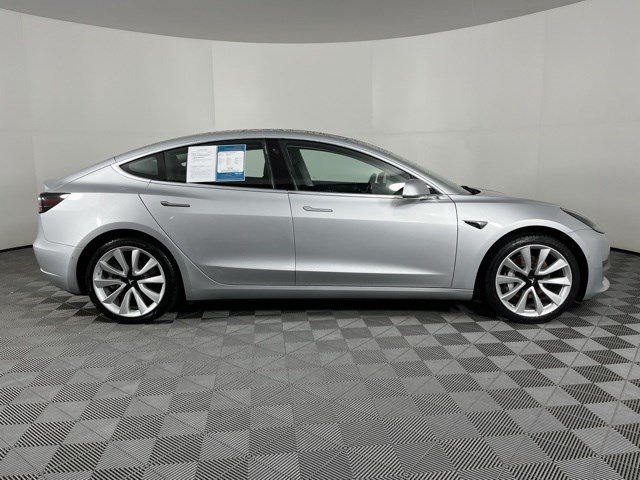 Used 2018 Silver Tesla Long Range Battery image 6