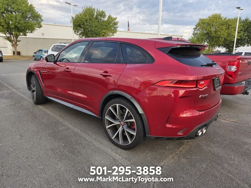 Used 2020 Firenze Red Metallic JAGUAR SVR image 5