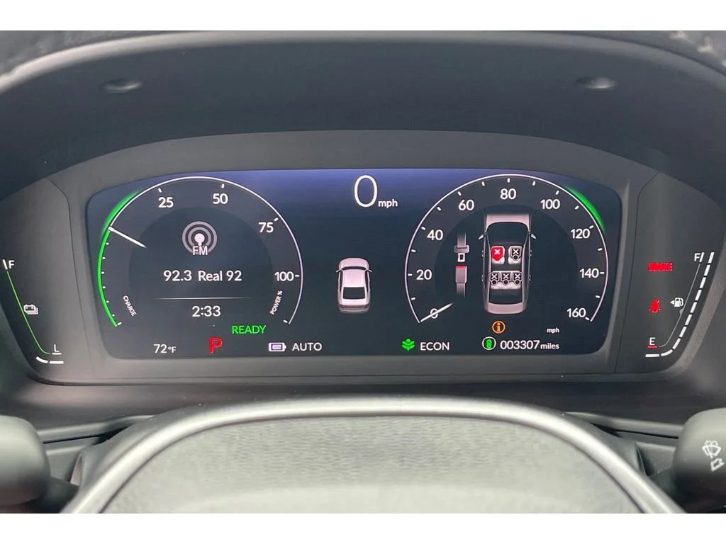 Certified Used 2025 Platinum White Pearl Honda HYBRID EX-L image 92