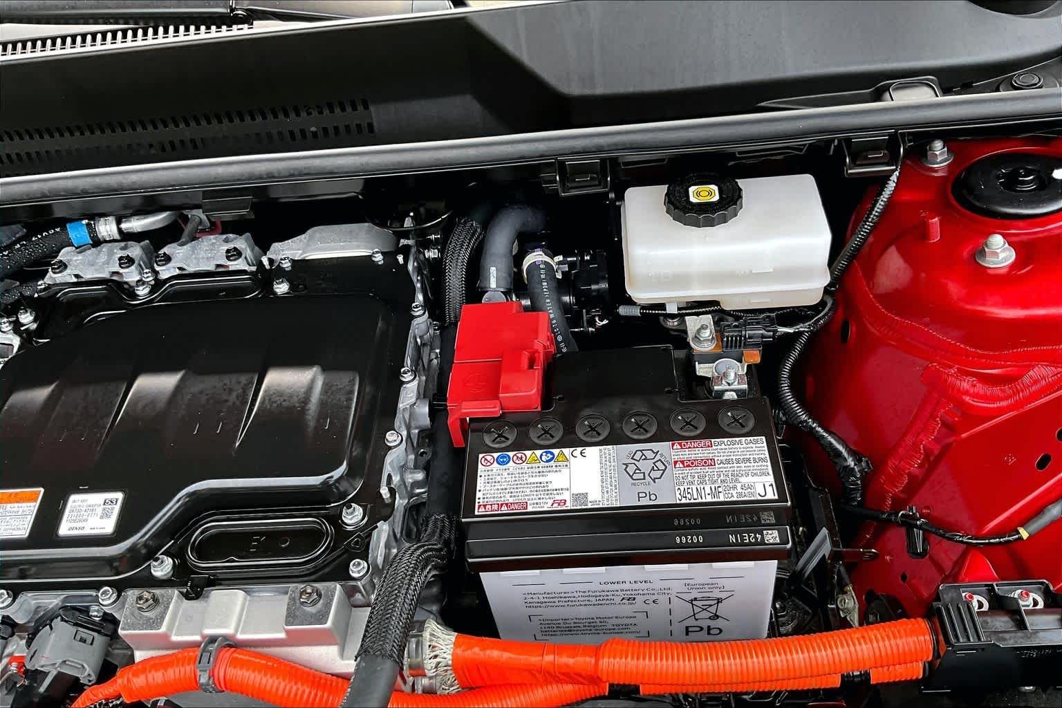 Used 2025 Supersonic Red Toyota XLE image 32
