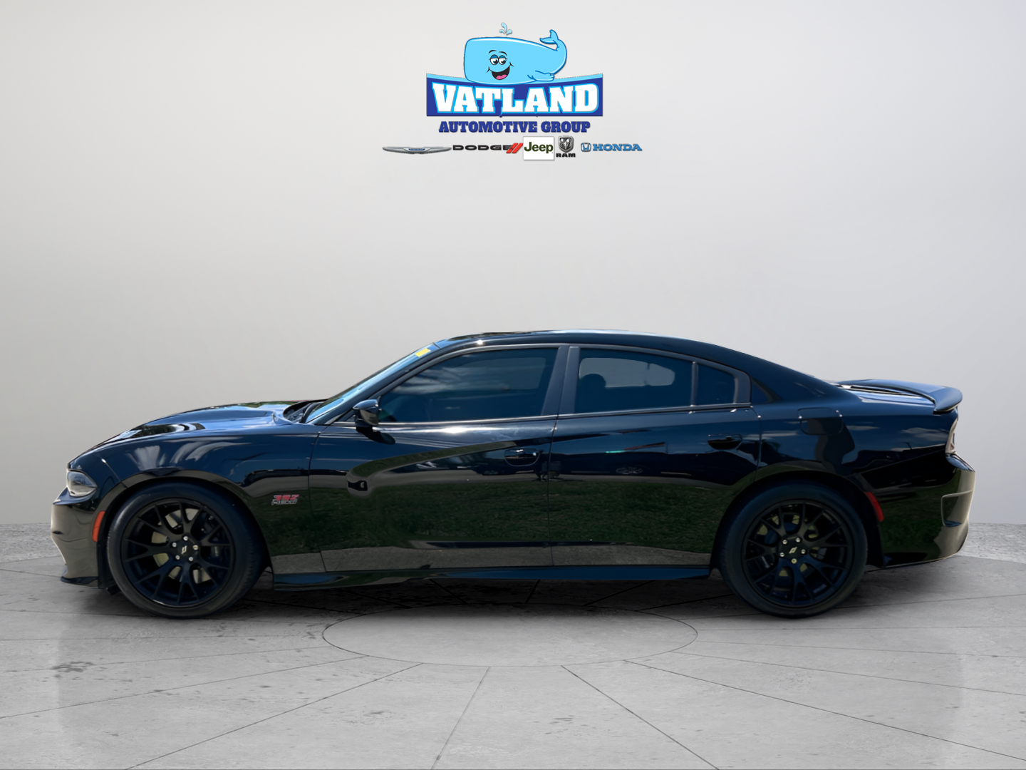 Used 2019 Black Dodge R/T Scat Pack image 2