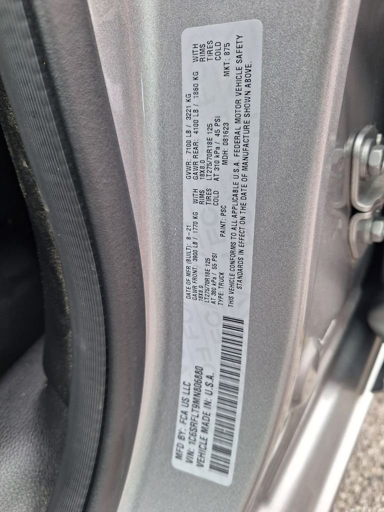 Used 2021 Silver Ram Rebel image 31
