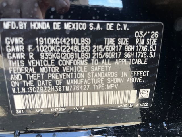 New 2026 Crystal Black Pearl Honda LX image 19