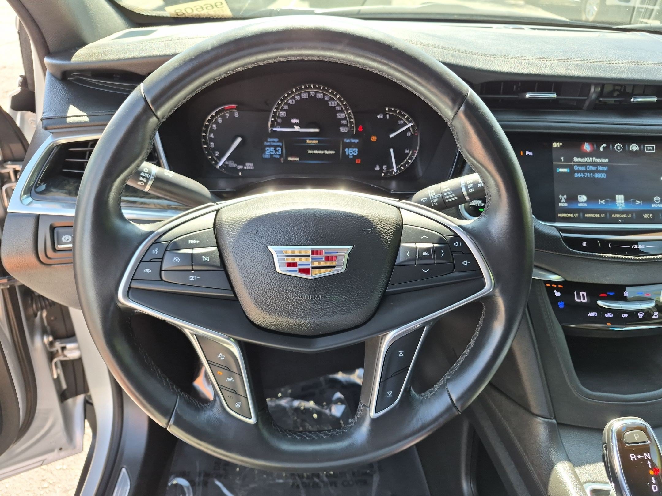 Used 2017 RADIANT SILVER METALLIC Cadillac Premium Luxury FWD image 16