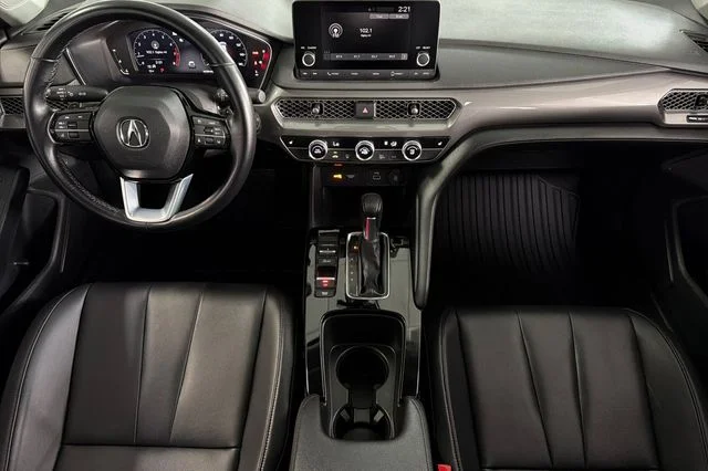 Used 2024 Liquid Carbon Metallic Acura Base image 16