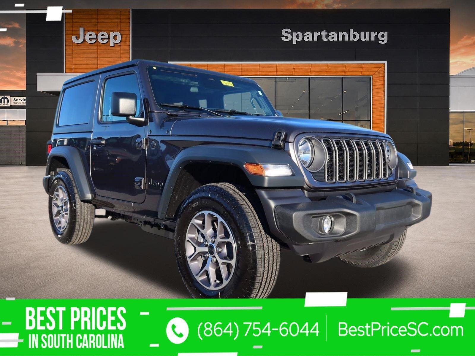 New 2026 Granite Crystal Metallic Clear-Coat Exterior Paint Jeep Sport S image 1
