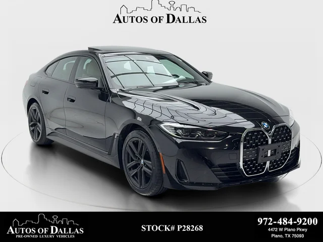 2023 BMW 4 Series 430i Gran Coupe SPORT LINE,NAV,CAM,SUNROOF,BLIND S