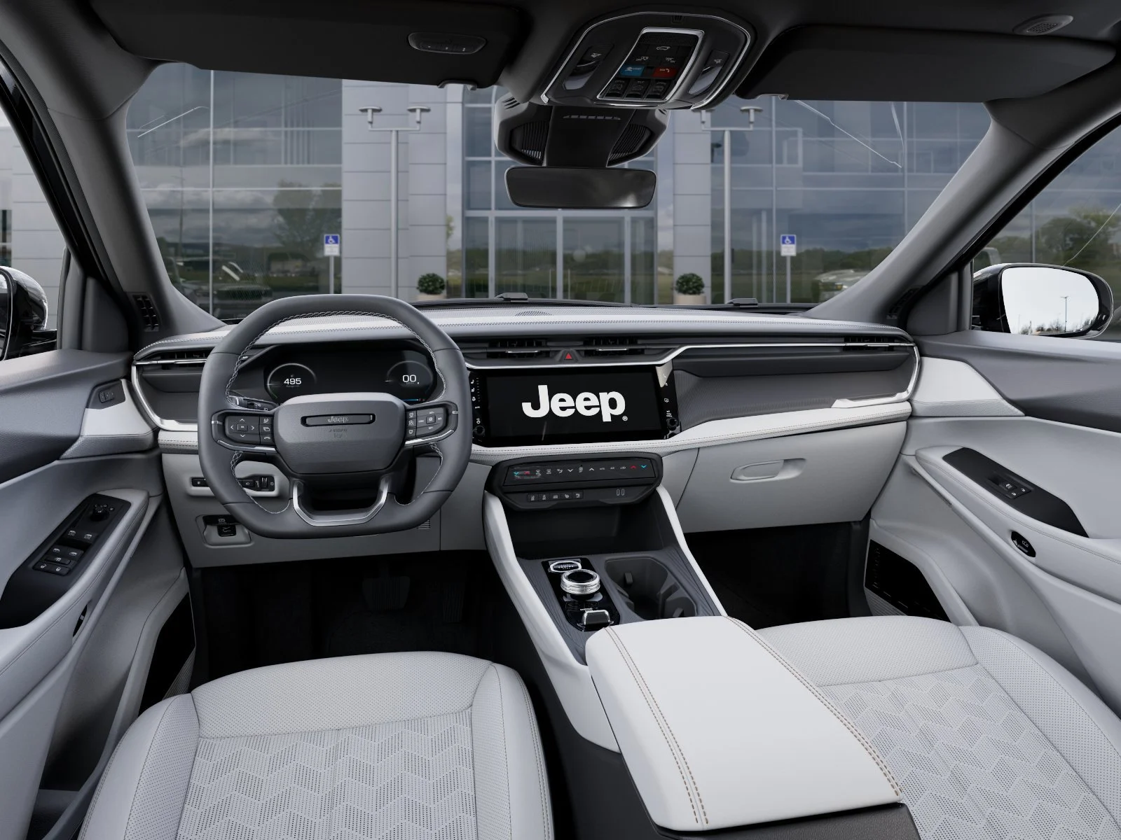 New 2026 Diamond Black Crystal Pearl-Coat Exterior Paint Jeep Overland image 14