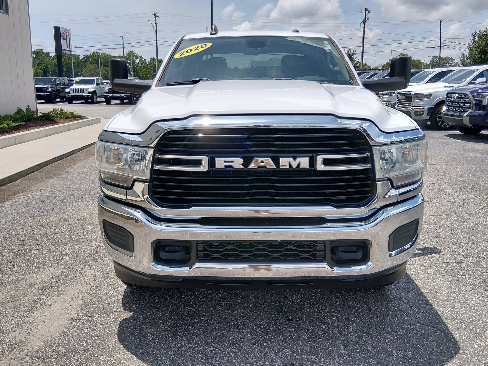 Used 2020 WHITE Ram Big Horn image 8