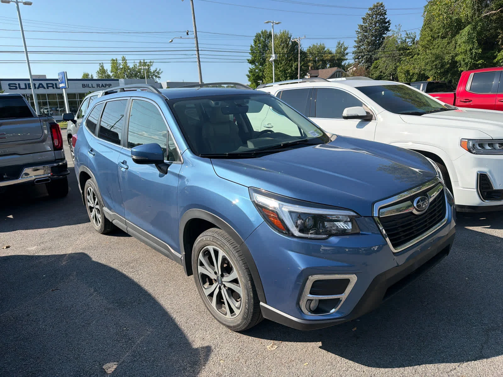 Used 2021 Horizon Blue Pearl Subaru Limited image 18