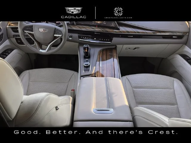 Used 2021 Crystal White Tricoat CADILLAC Sport Platinum image 9