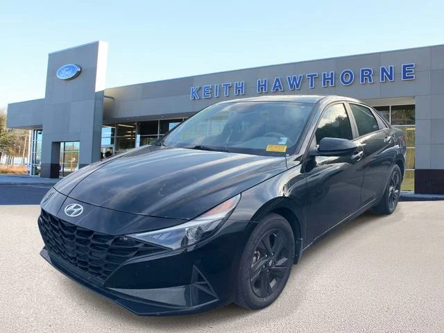 Certified Used 2022 Phantom Black Hyundai Blue image 3