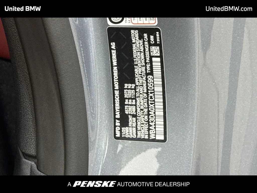New 2026 Gray Metallic BMW 430i image 15