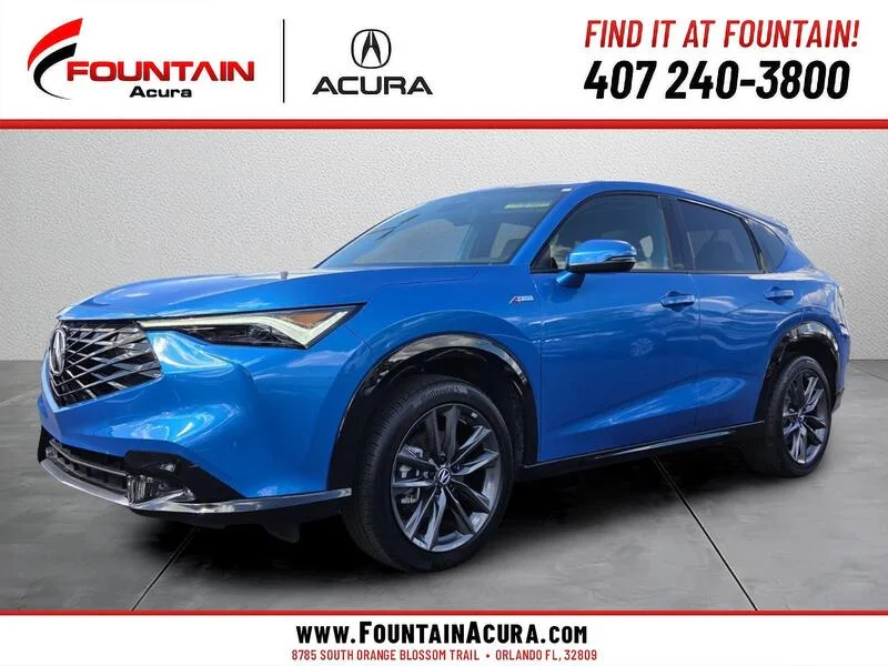 Used 2026 Double Apex Blue Pearl II Acura FWD w/A-Spec Package image 1