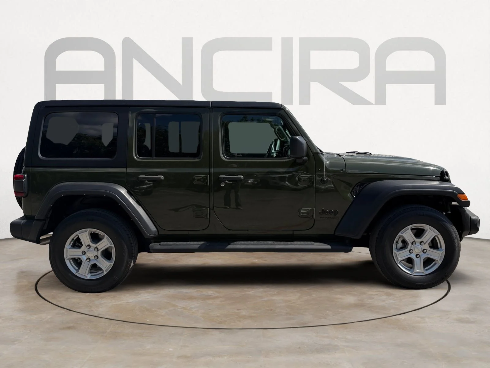 Used 2022 Sarge Green Clearcoat Jeep Unlimited Sport S image 10
